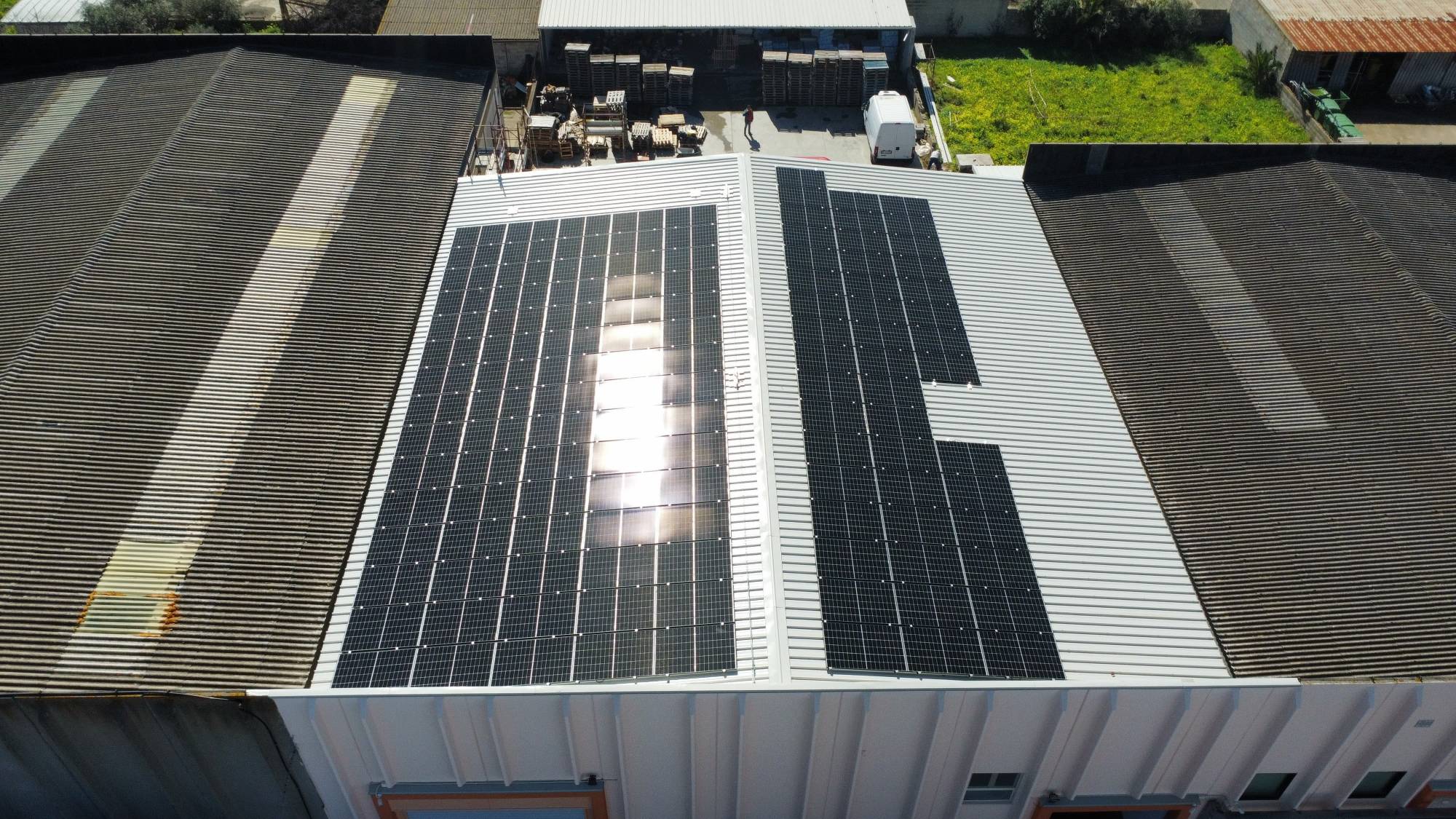 Impianto fotovoltaico Vivisolar a Oristano
